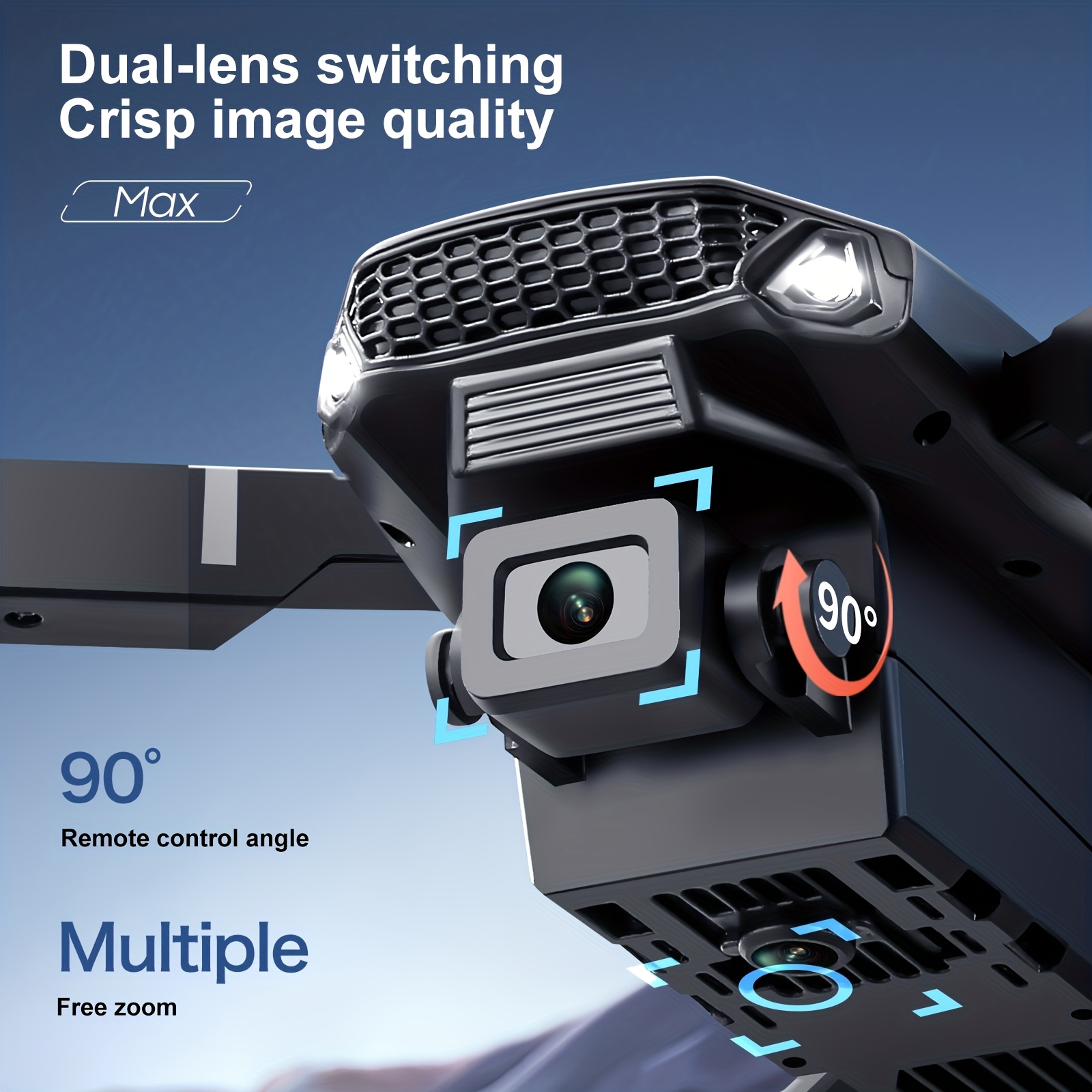 El Dron Plegable E88PRO MAX 20 - Drone Gimbal Brushless reseña y precio