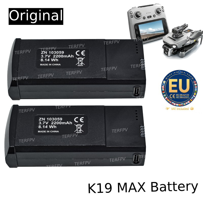 Batería original para dron K19 - Eachine Drone E58 reseña y precio