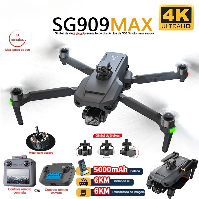 ZLL SG909 SG909MAX Dron profes - Drone Gimbal Brushless reseña y precio